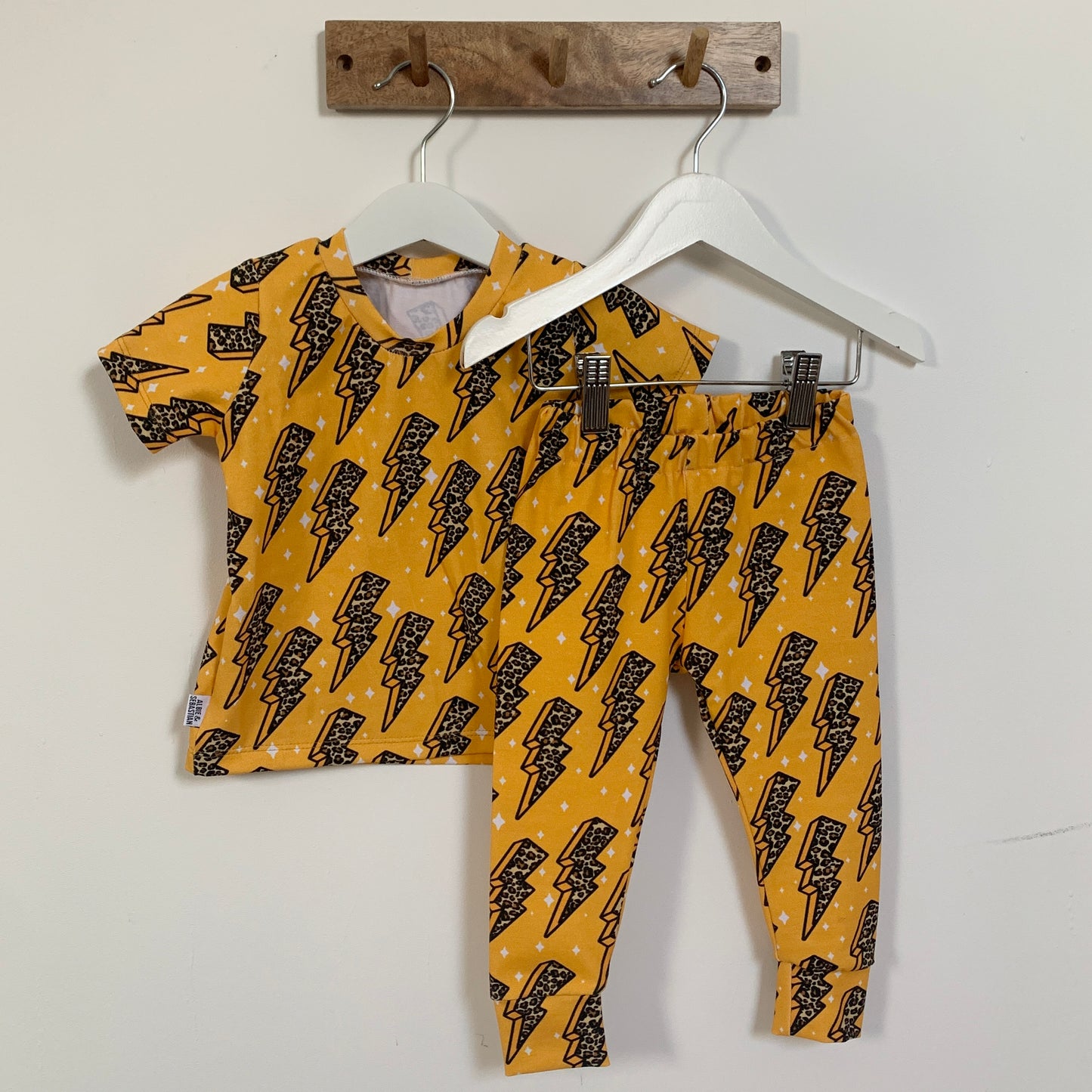 Lightning Leopards Organic T-Shirt