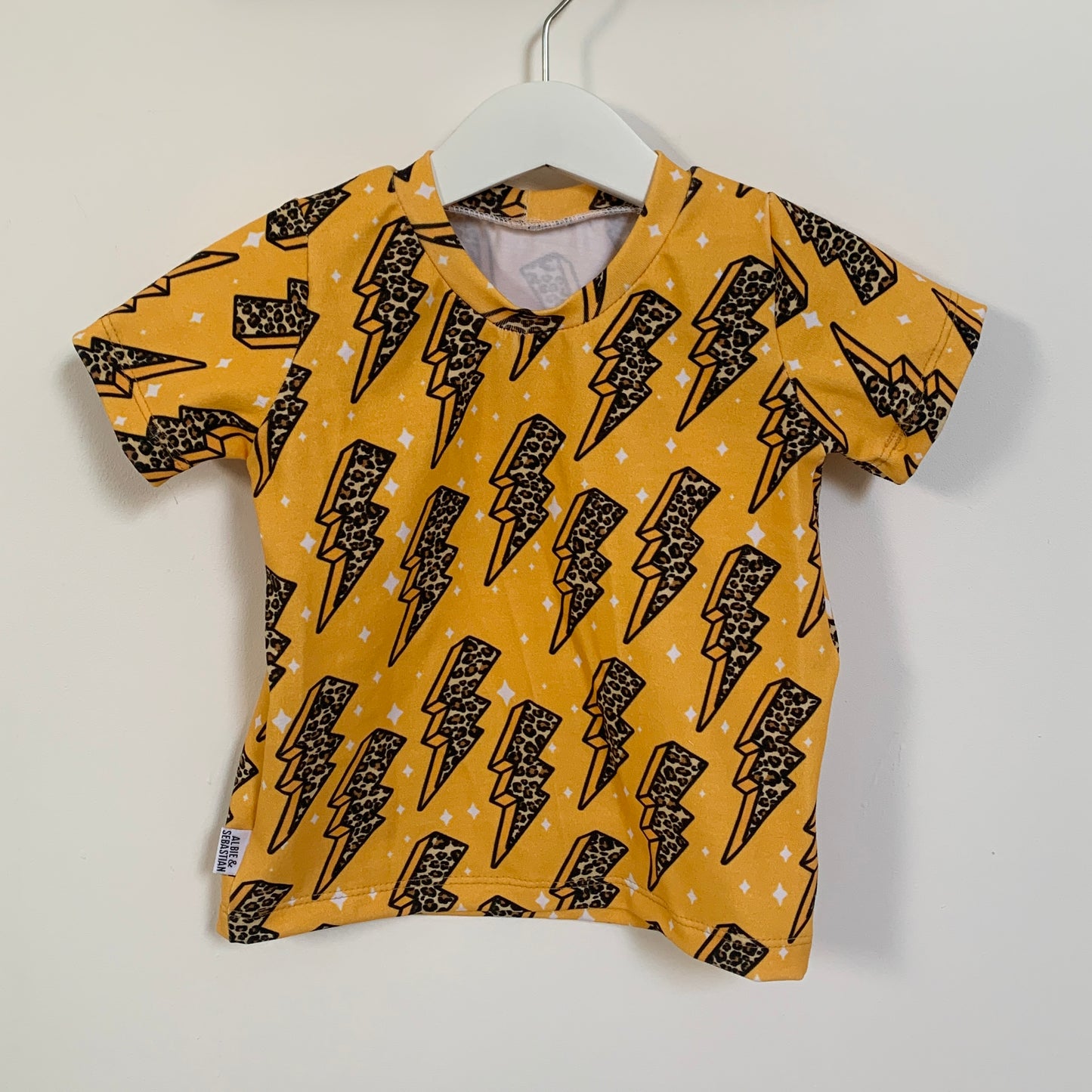 Lightning Leopards Organic T-Shirt