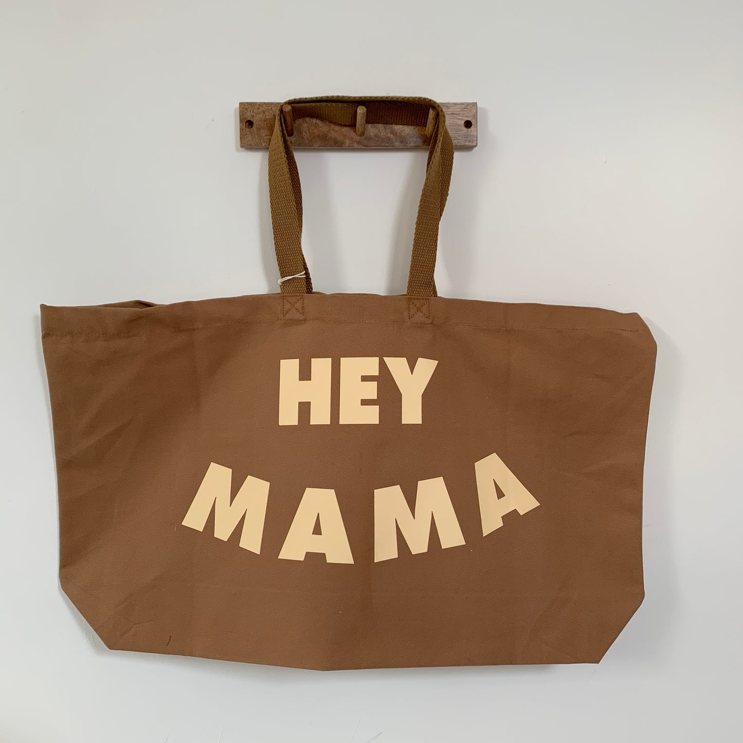 HEY MAMA Oversized Tote Bag