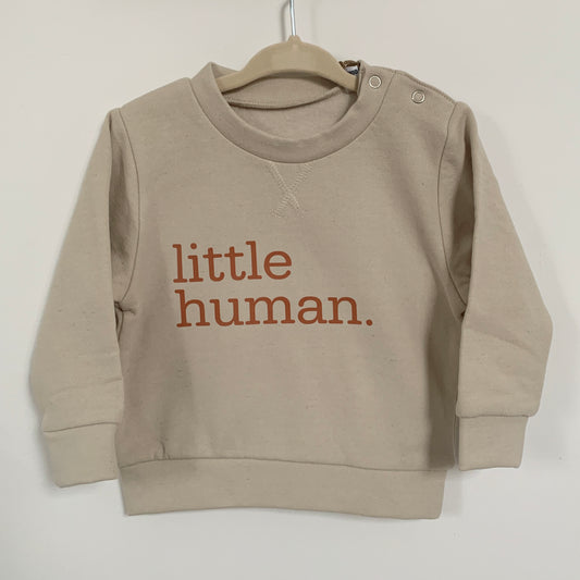 Kids Organic Little Human Sweatshirt