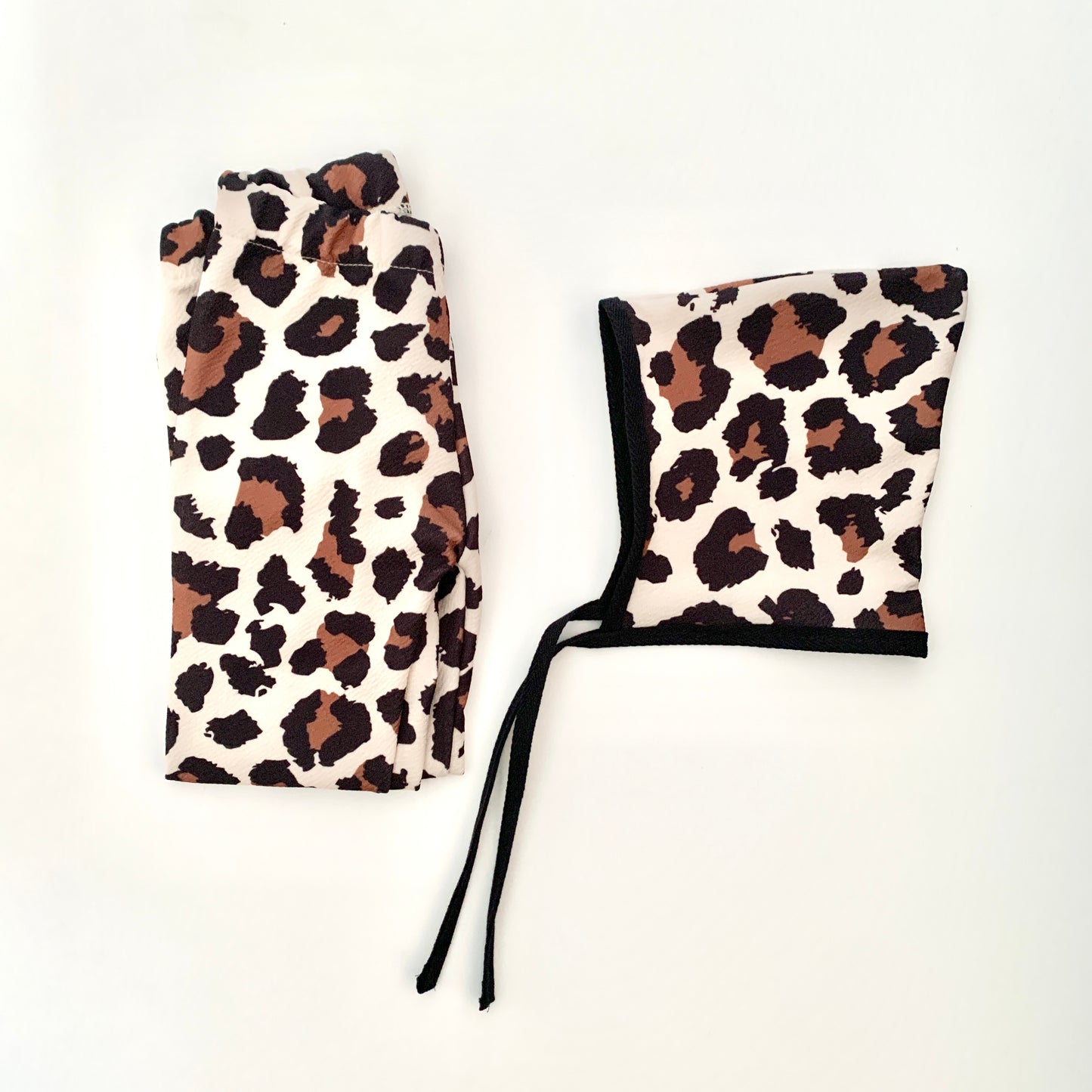 Leopard Print Pixie Bonnet