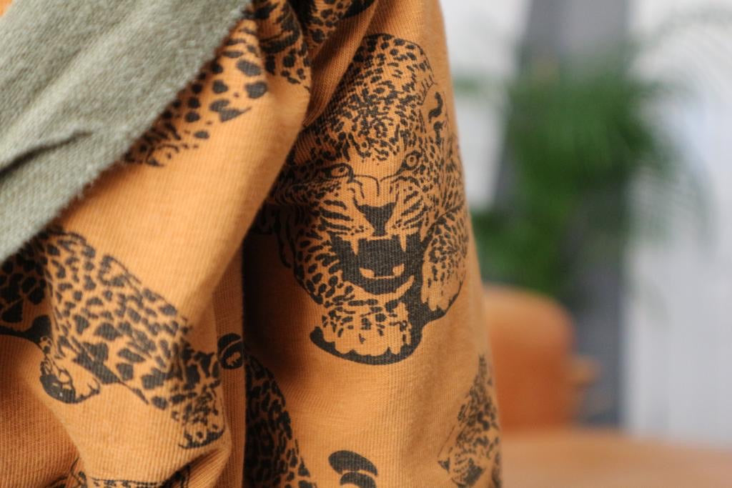 Caramel Leopards Long Sleeve Top